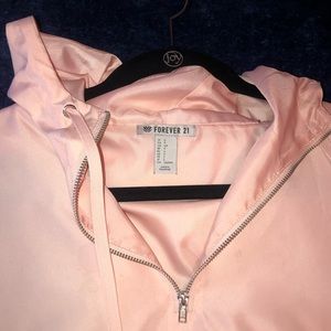 Blush color windbreaker